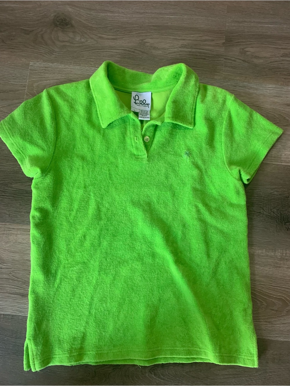 Vintage white label Lilly Pulitzer Terry Polo